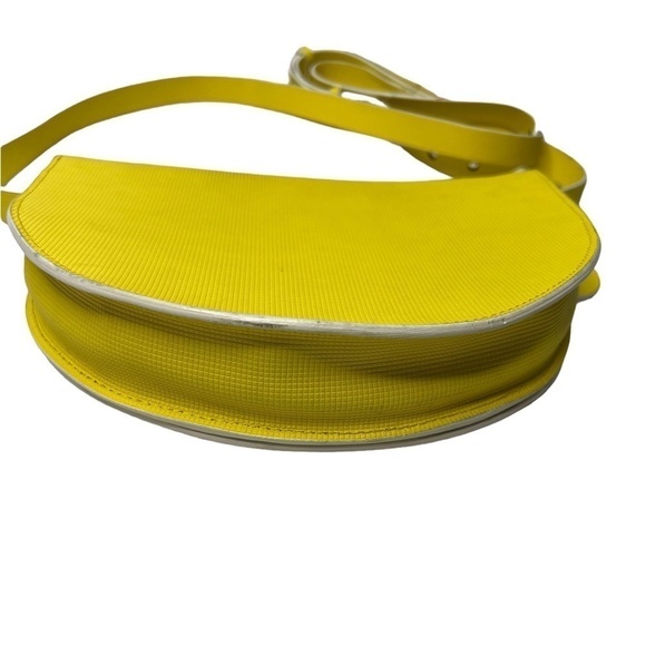 Kate Spade Saturday Half Circle Bag in Windowpane Leather - Picture 2 of 6